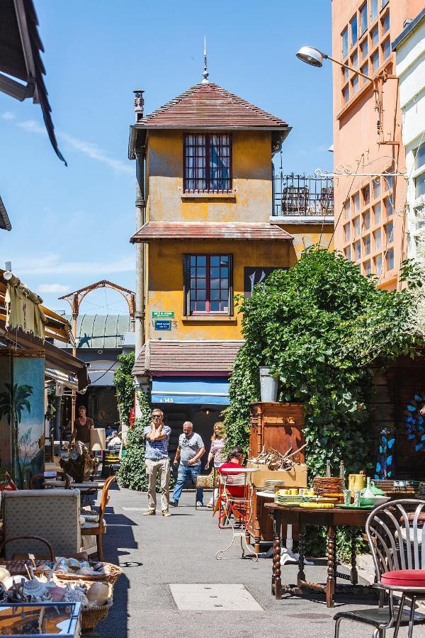 Biron Deluxe Studio Flea Market Of Paris, Porte De Montmartre Saint-Ouen  Exteriér fotografie